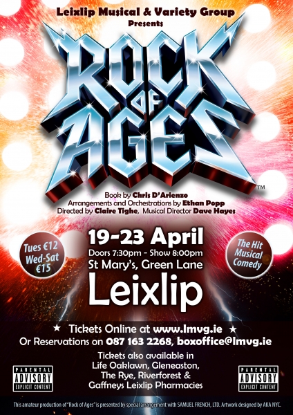 Rock of Ages Poster (April)